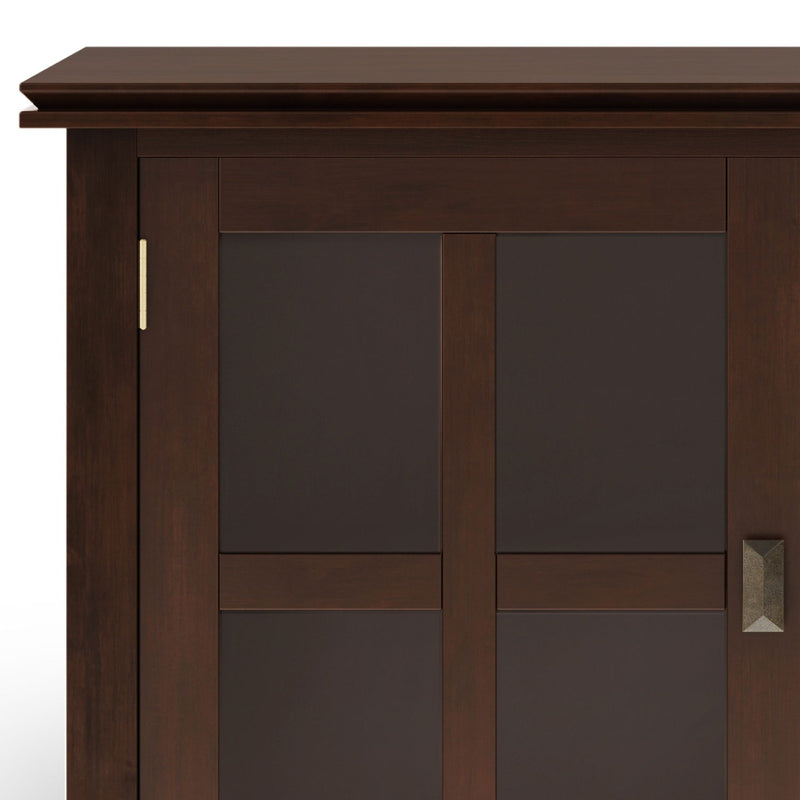 Large Sideboard Buffet with Glass Doors - Russet Brown, photo 10 of 11