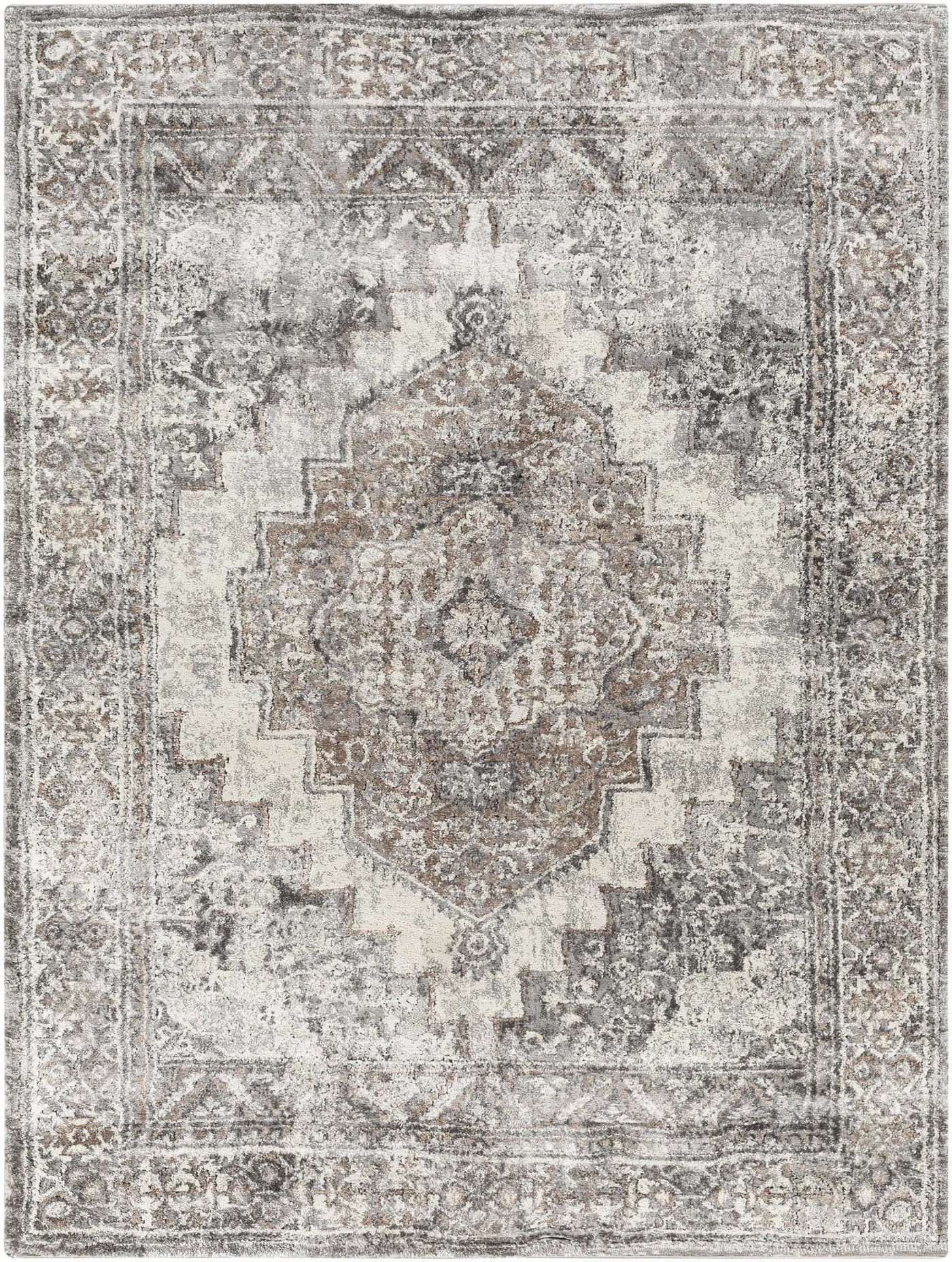 Manaring Charcoal Luxe Thick Area Rug - Clearance by Boutique Rugs