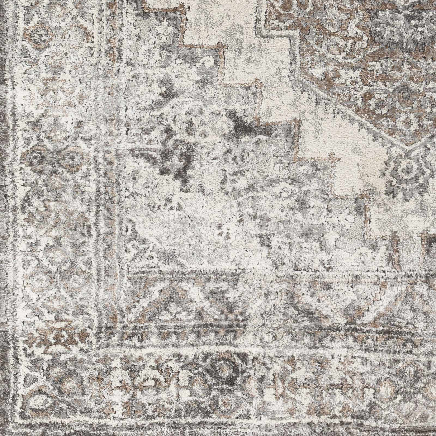 Manaring Charcoal Luxe Thick Area Rug - Clearance by Boutique Rugs