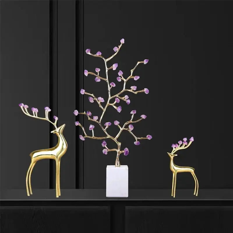 Cabinet - Modern Brass Wine Storage by House Of Avana