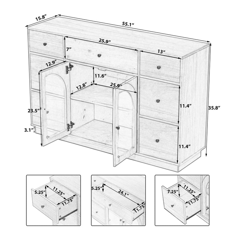 Cabinet with Storage for Living and Dining Room Entrance, photo 3 of 13