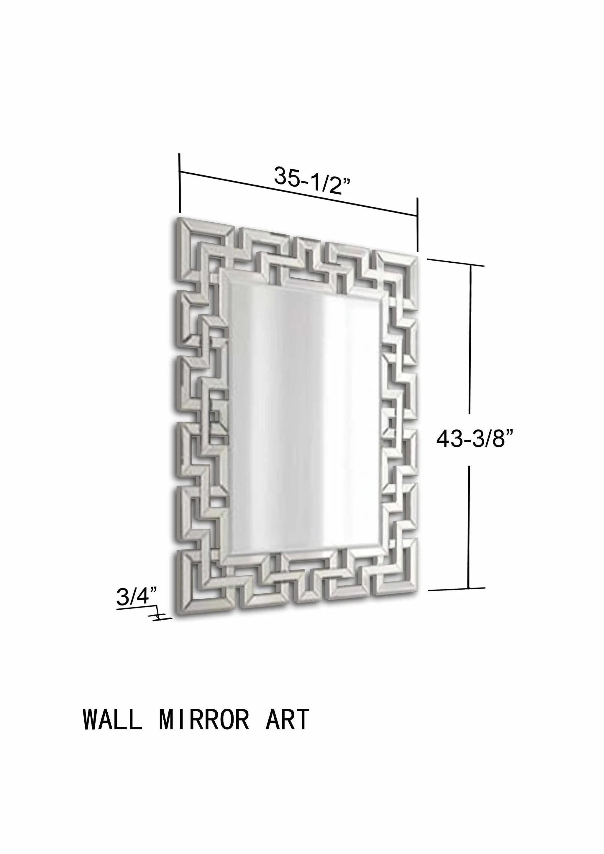 Cabodiongan Mirror by Boutique Rugs