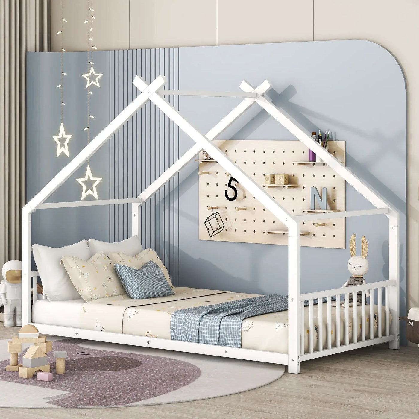 Metal House Bed by HouseOfZazla