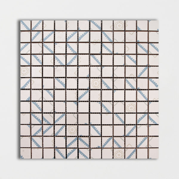 Cactus Matte 1x1 Ceramic Mosaics 12x12