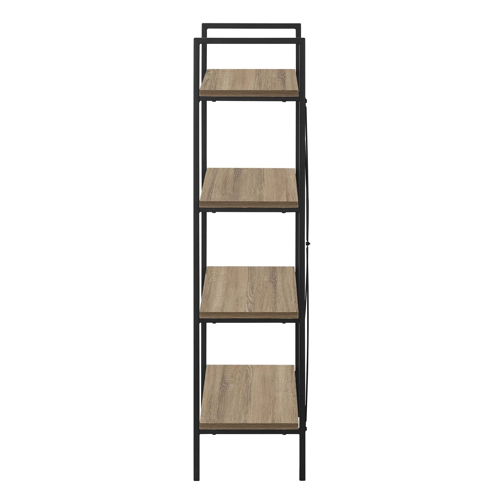 Bookshelf, Bookcase, 4 Tier, Office, Bedroom, Contemporary, Modern by Unique Piece Furniture