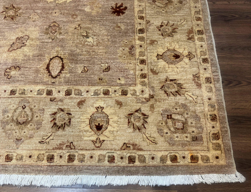 Pakistani Peshawar Rug 8x11, Indo Persian Mahal Carpet, Traditional Wool Oriental Rug by Jewel Rugs