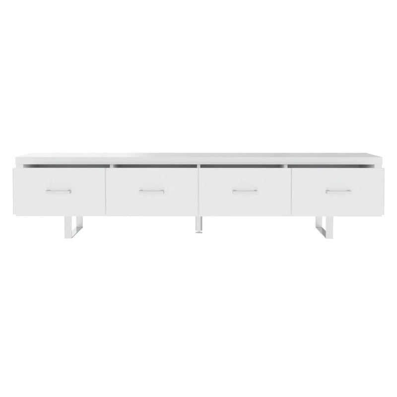 TV Stand With Slatted Drawers