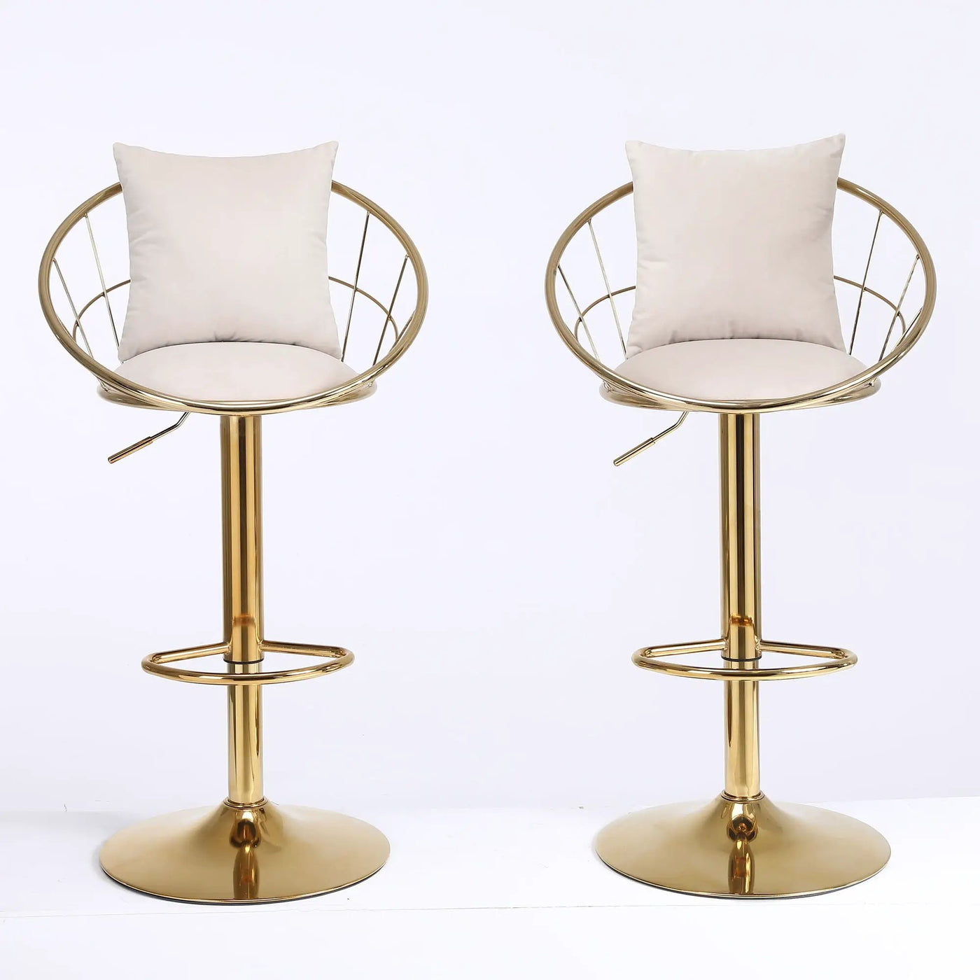 Unique Design Bar Chair, 360 Degree Rotation, Adjustable Height, Suitable For Dining Room And Bar by HouseOfZazla