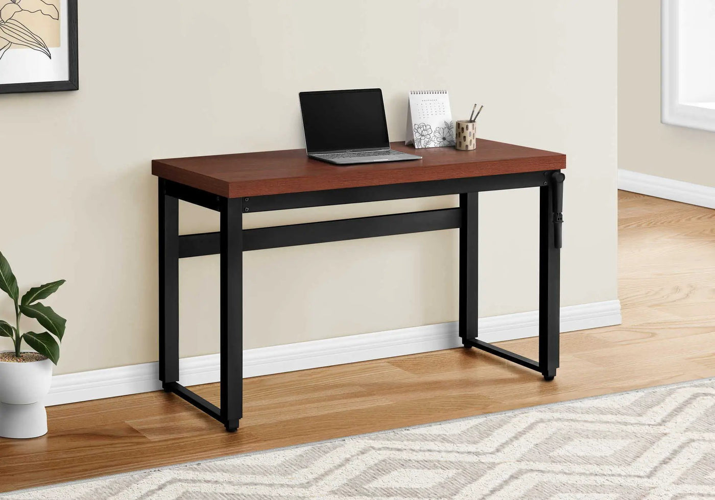 Computer Desk, Home Office, Standing, Adjustable, Laptop, Contemporary & Modern by Unique Piece Furniture