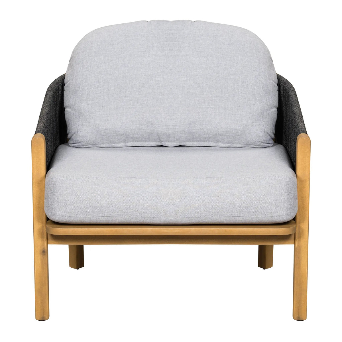 Grotta Outdoor Wood Club Chair by HouseOfZazla