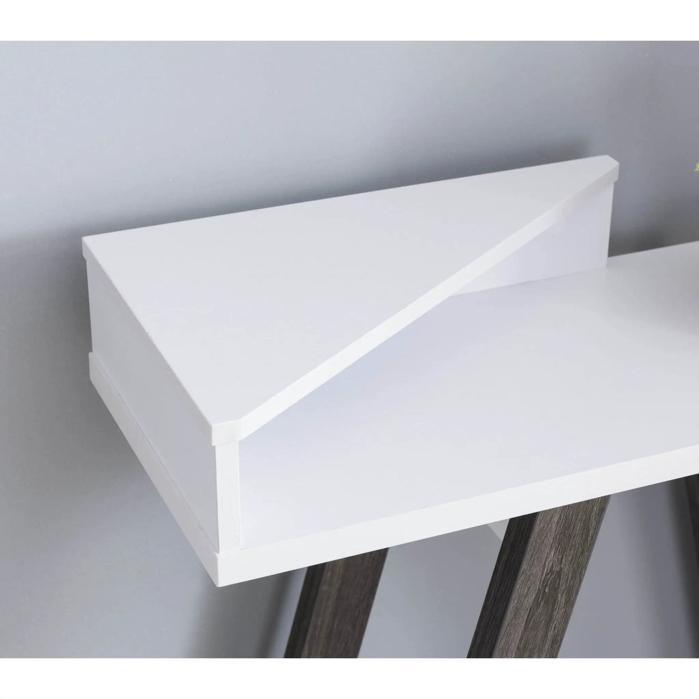 Contemporary Console Table With Two Shelves by HouseOfZazla