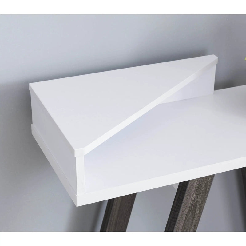Contemporary Console Table With Two Shelves by HouseOfZazla