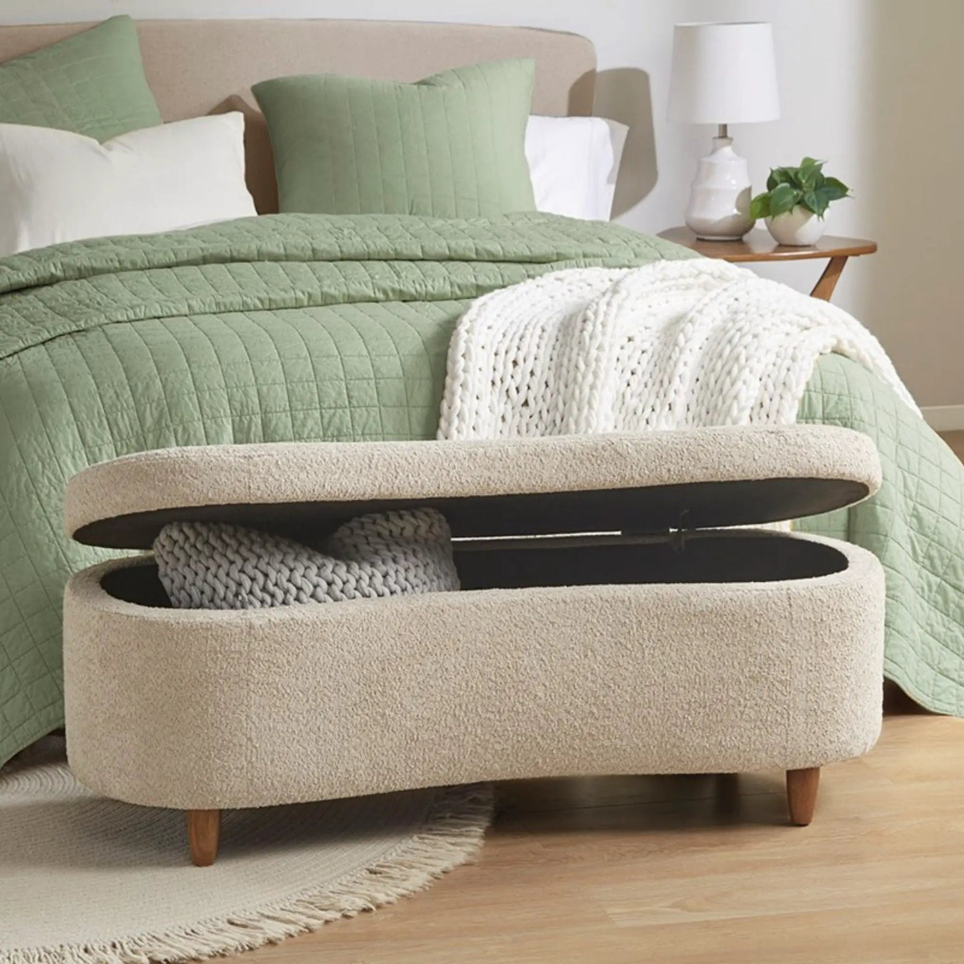 Flip Top Storage Bench by HouseOfZazla