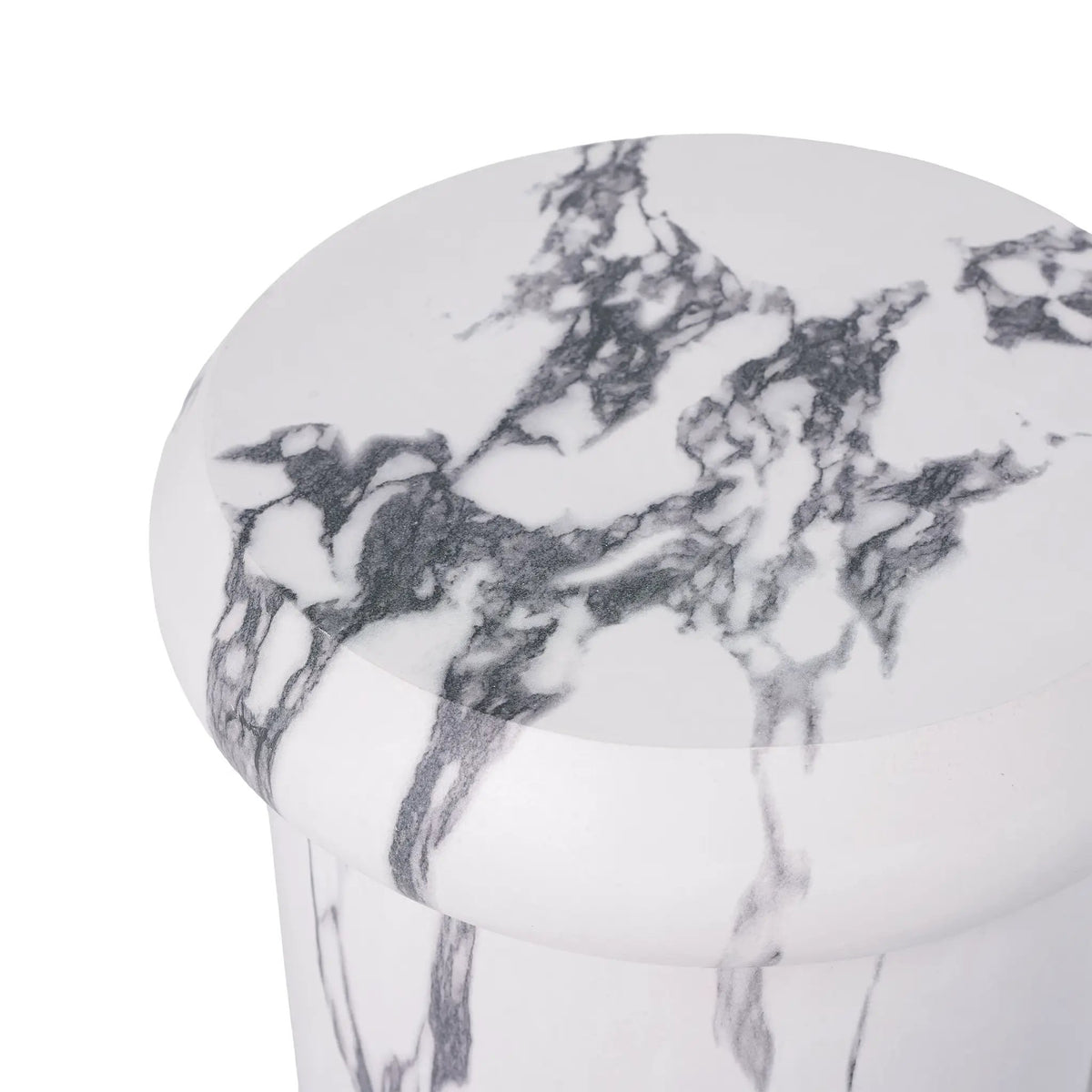 18.11"H Sculptural MGO Side Table by HouseOfZazla