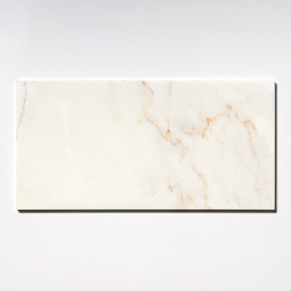 Calacatta Amber Honed 12x24x1/2 Marble Honed 12x24 Tiles