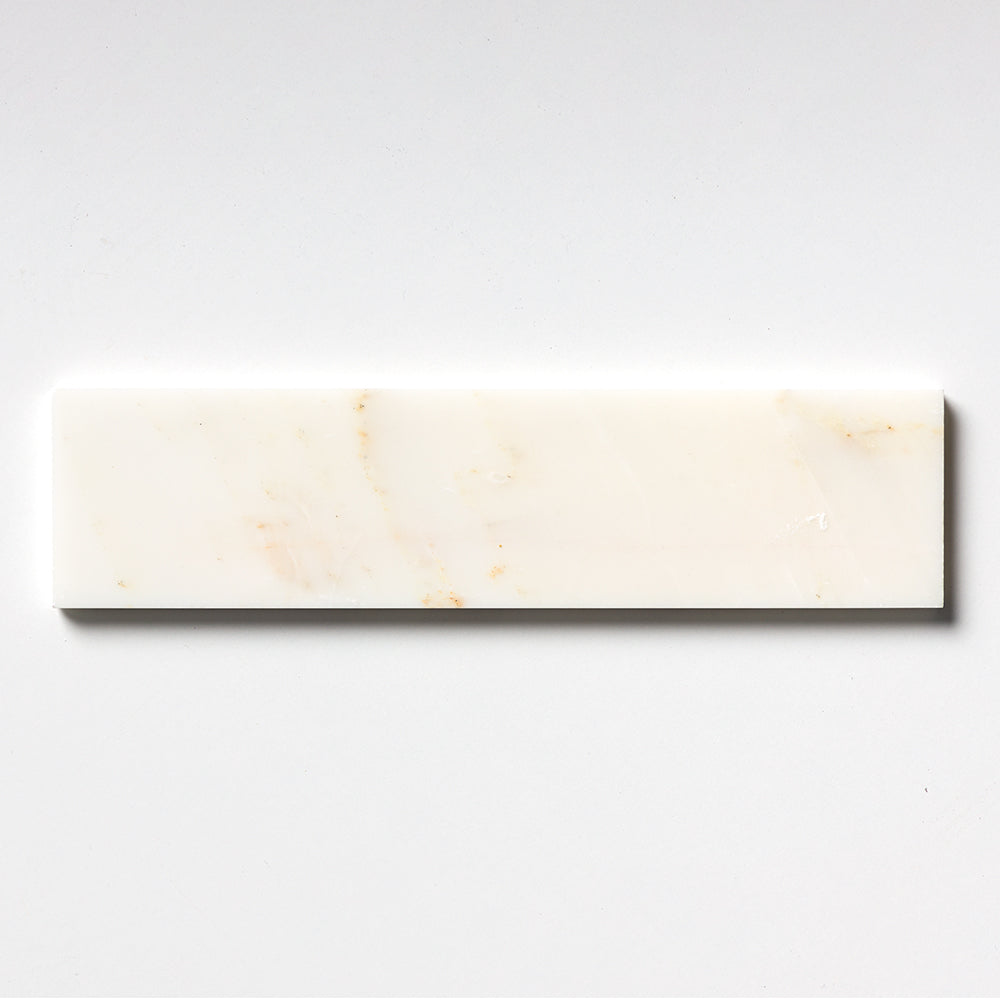 Calacatta Amber Honed 3x12x1/2 Marble Honed 3x12 Tiles