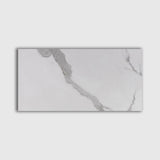Calacatta Bright Matte Marble Look Porcelain Tiles 12x24