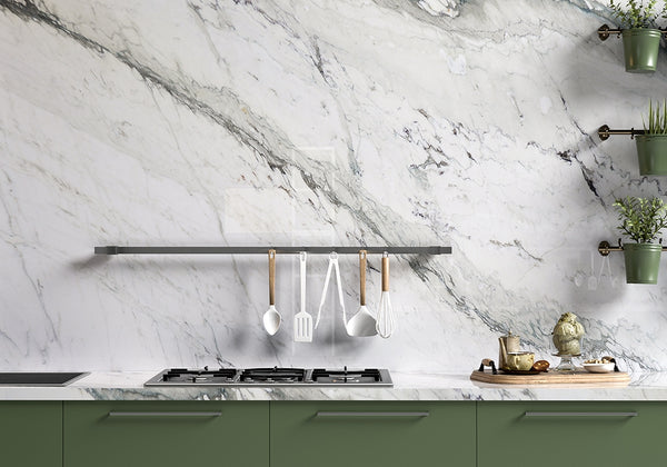 Calacatta Capraia Polished Marble Slab Random