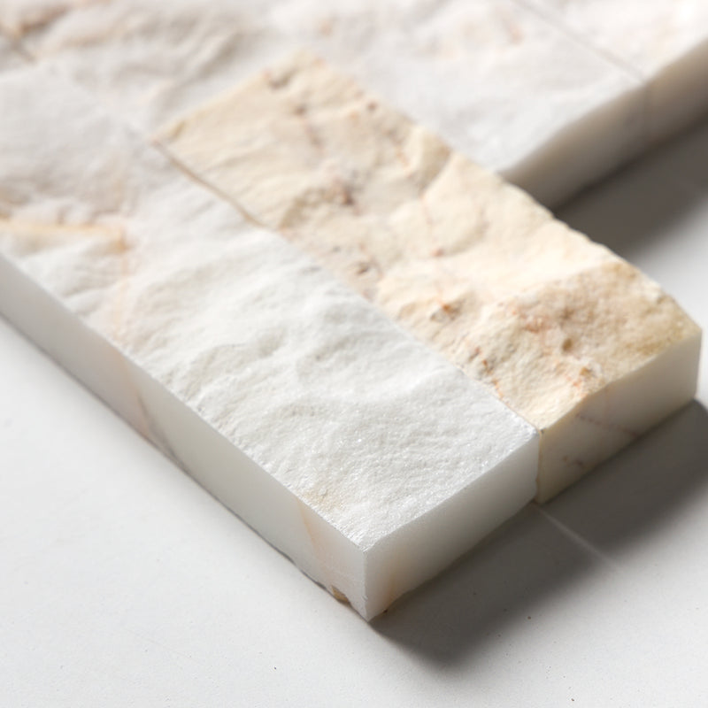 Calacatta Cremo Wall Decos Marble Accent Tiles 6x24 Marble Wall Decos 6x24 Accent Tiles — 2