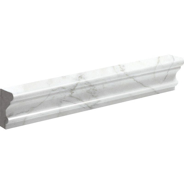 Calacatta Gold Honed Andorra Marble Moldings 2x12