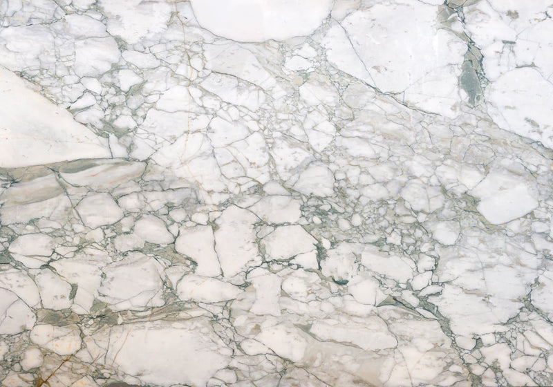 Calacatta Green Honed Marble Slab Random