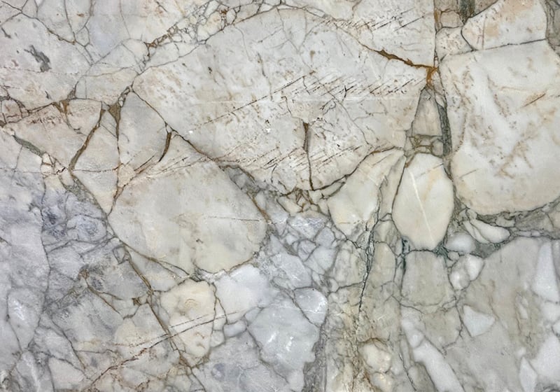 Calacatta Green Polished Marble Slab Random