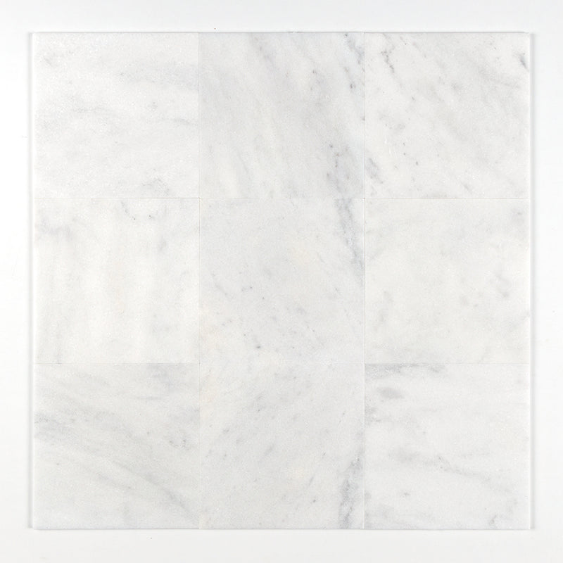 Calacatta T Honed Marble Tiles 12x12 Marble Honed 12x12 Tiles — 1