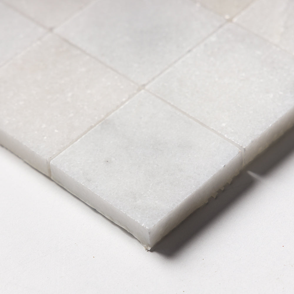 Calacatta T Honed 2x2 Marble Mosaics 12x12 Marble Honed 12x12 Mosaics — 4