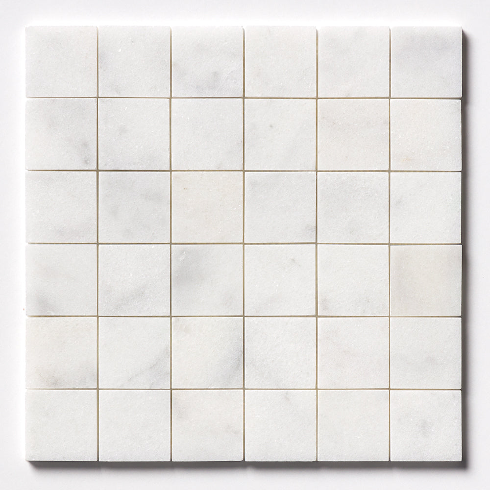 Calacatta T Honed 2x2 Marble Mosaics 12x12 Marble Honed 12x12 Mosaics