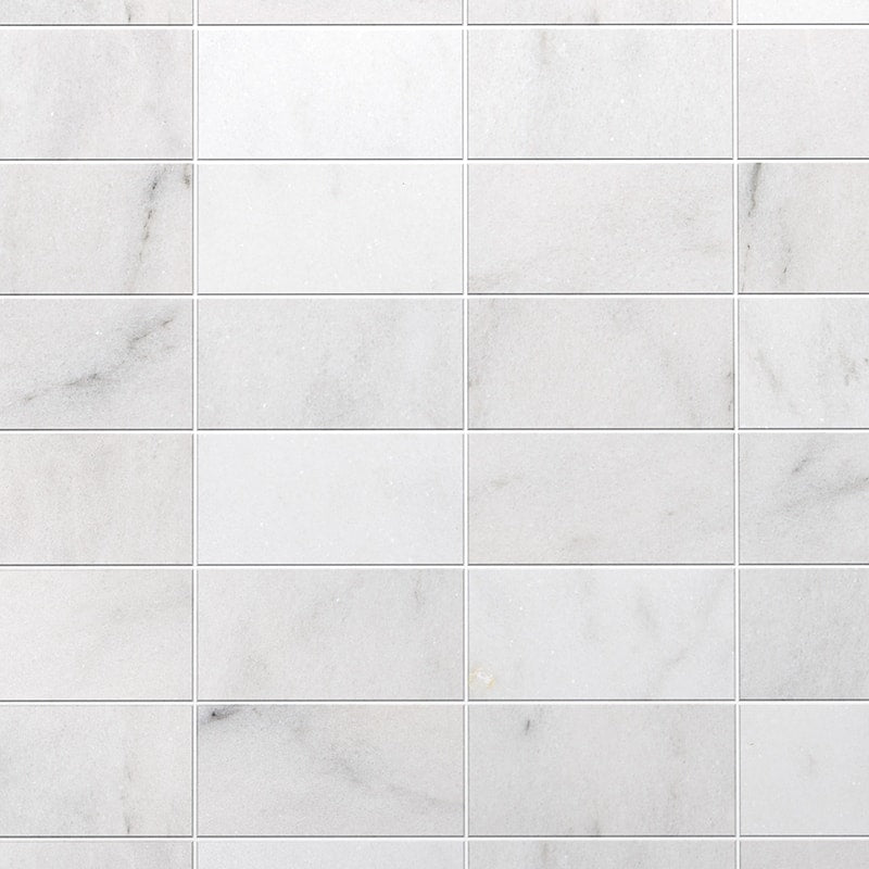 Calacatta T Honed Marble Tiles 6x12 Marble Honed 6x12 Tiles — 2
