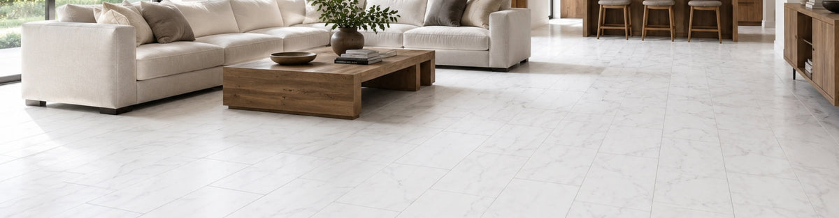 calacatta t honed marble tiles