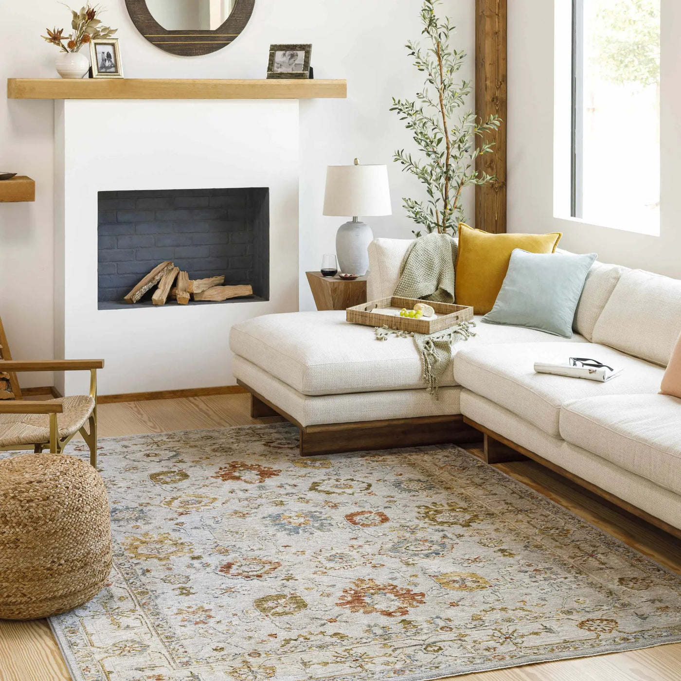 Calingcuan Luxe Oushak Rug by Boutique Rugs