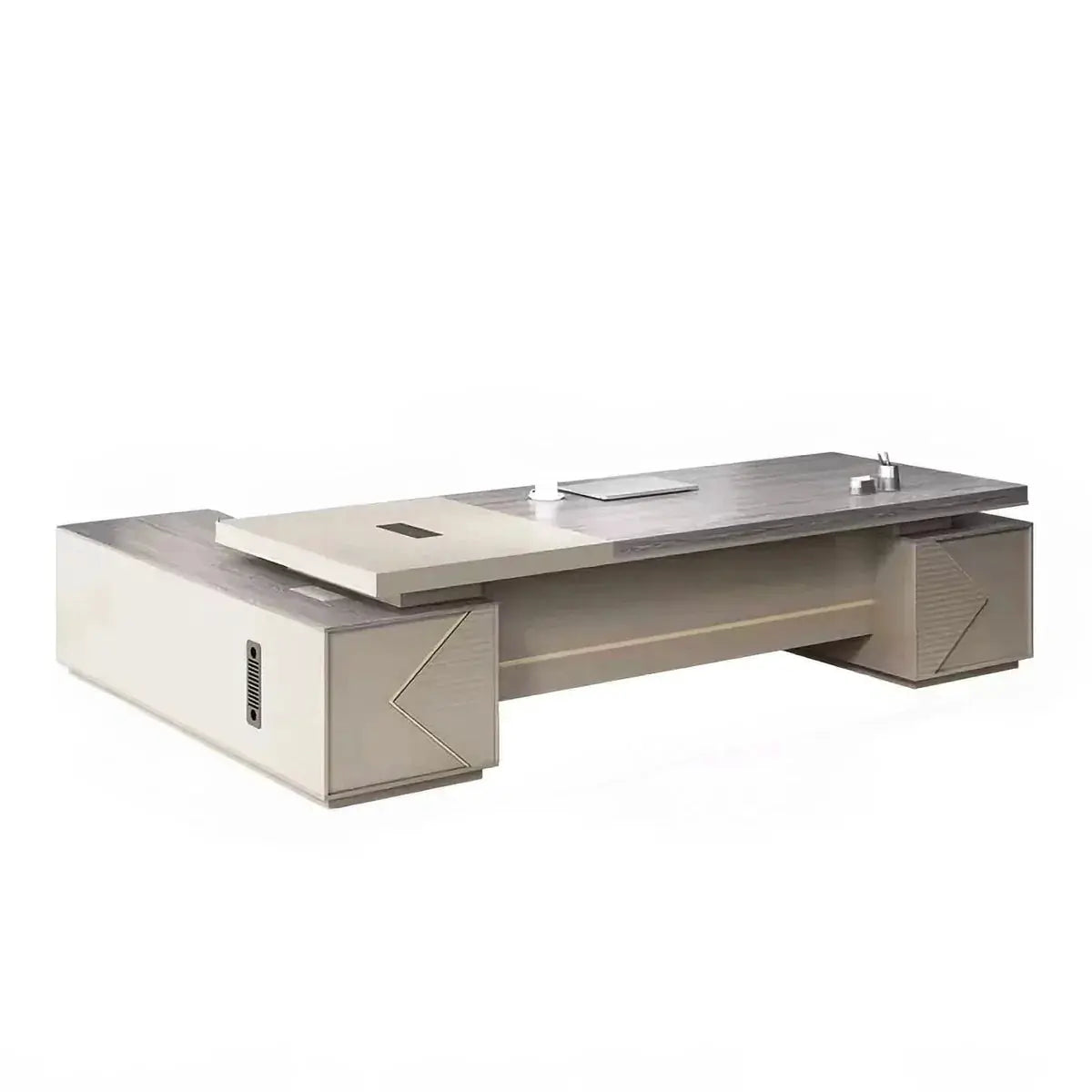 Calista · Modern L-Shaped Executive Desk by Arc Grove