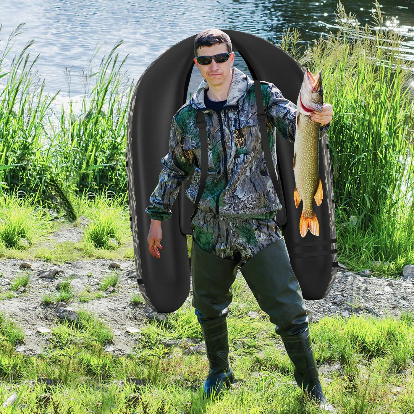 Inflatable Fishing Float by DirectDeals