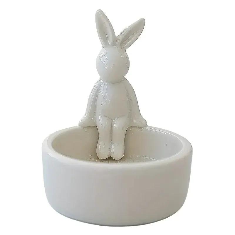 Candle Holder - Decorative Ceramic Small by House Of Avana