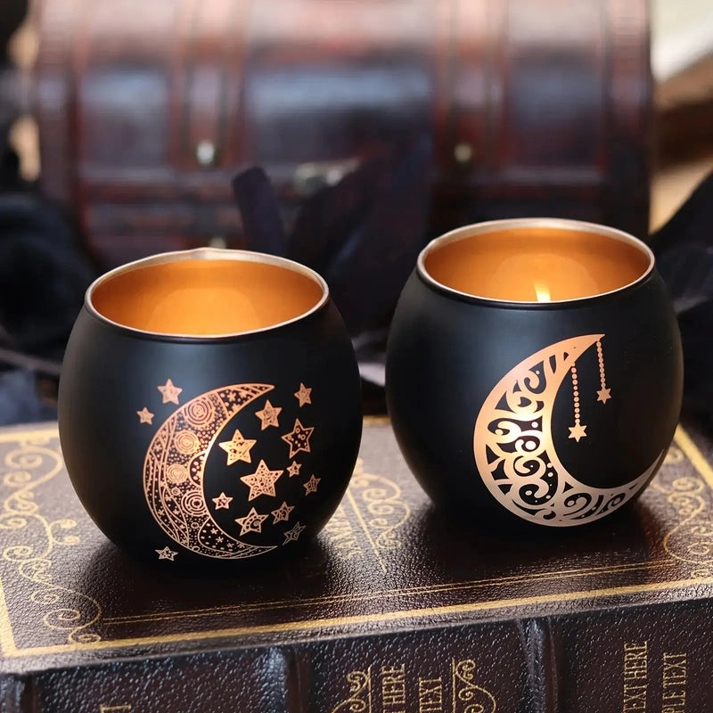 Candle Holder - Decorative Glass Ramadan by House Of Avana