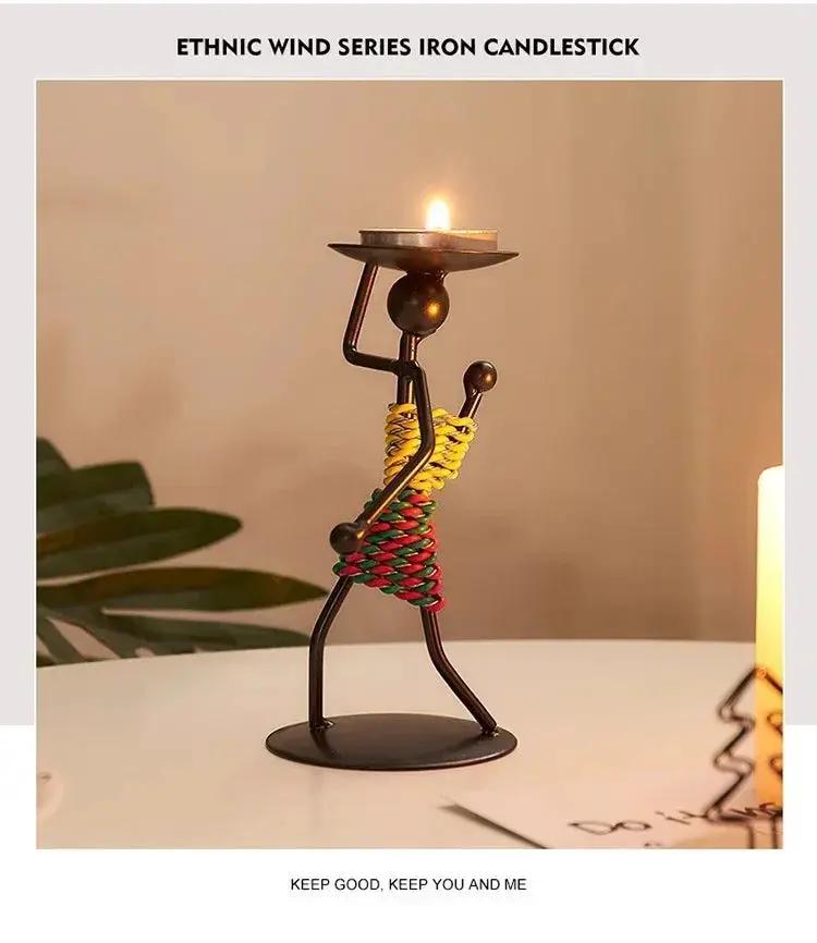 Candle Holder - Vintage Metal by House Of Avana