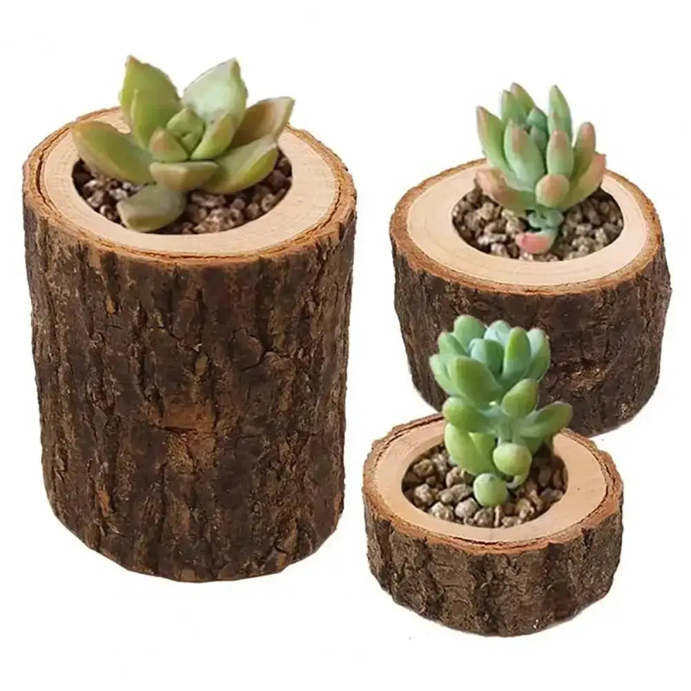 Candle Holder - Wooden Mini by House Of Avana