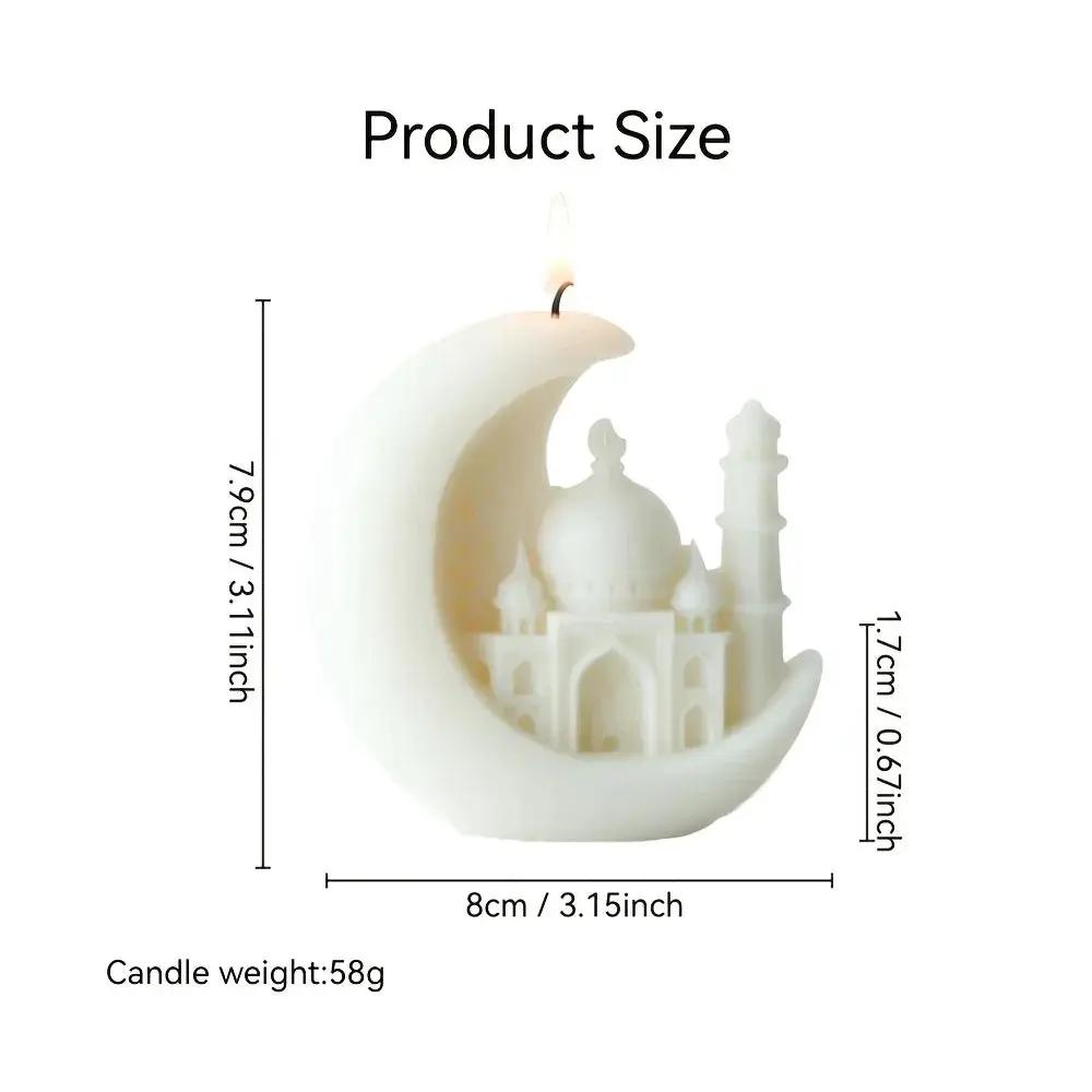 Candle - Scented Ceramic Crescent Moon by House Of Avana