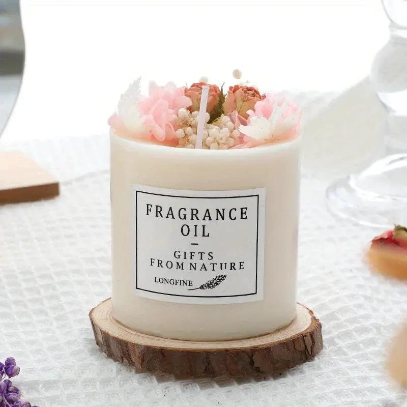 Candles for Home Scented, 8oz Home Fragrance Eternal Flower Scented Candles Gifts Set for Women, Girls, Birthday, Valentine, Anniversary, Wedding Decoration., Best for Christmas by House Of Avana
