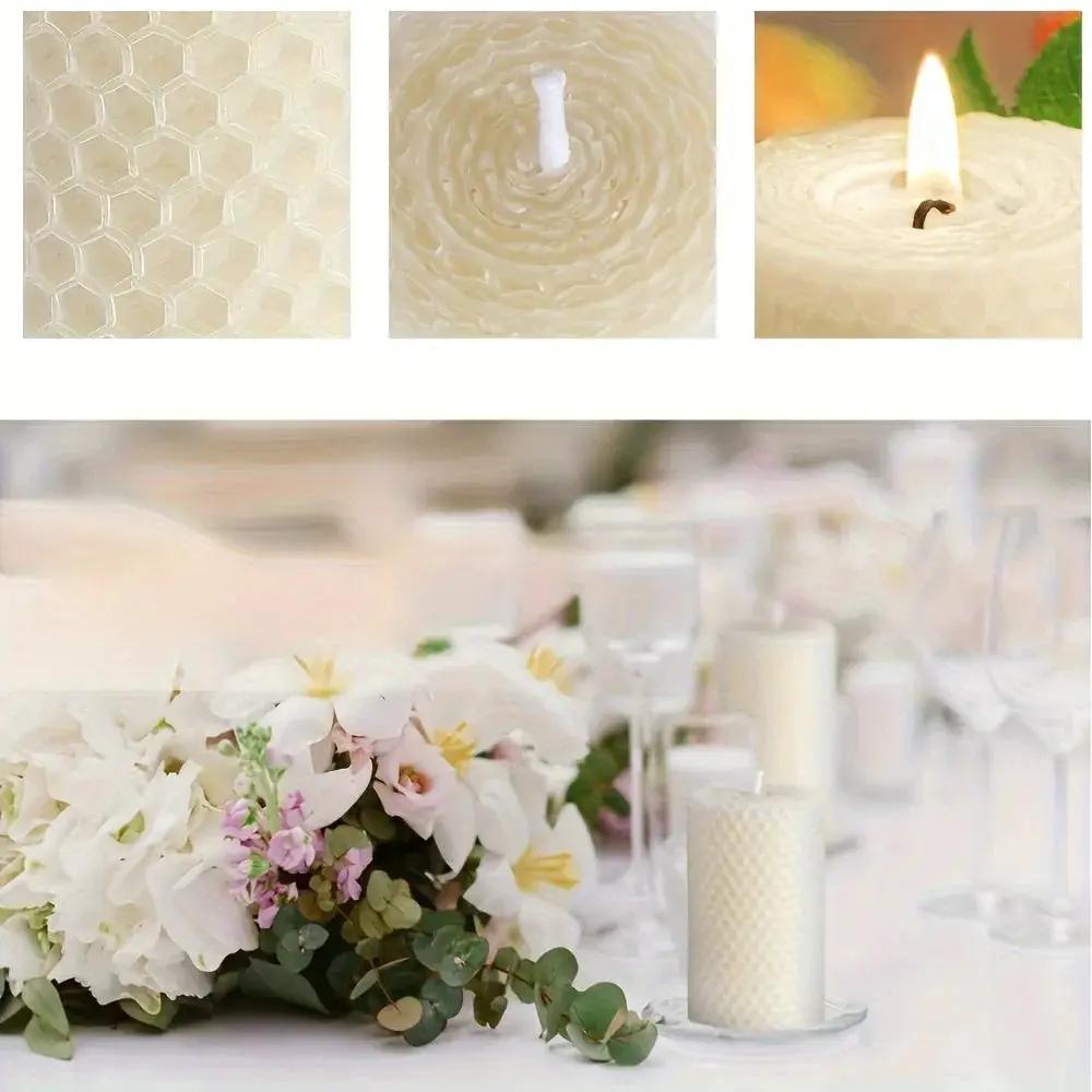 Candles - Lavender Beeswax 3-Pack by House Of Avana