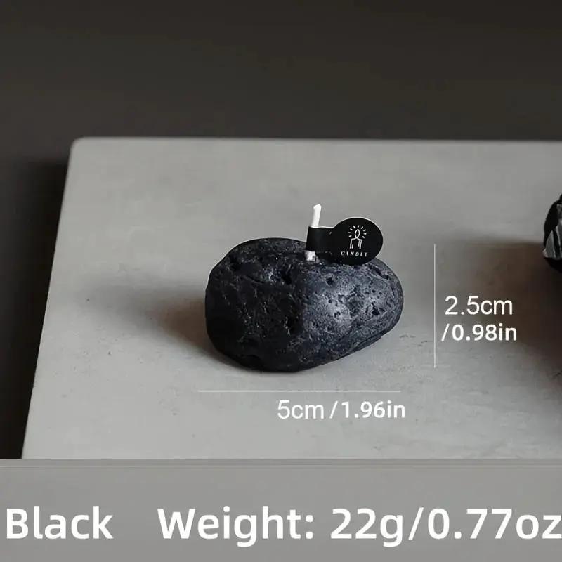Candles - Meteorite Stone Set by House Of Avana