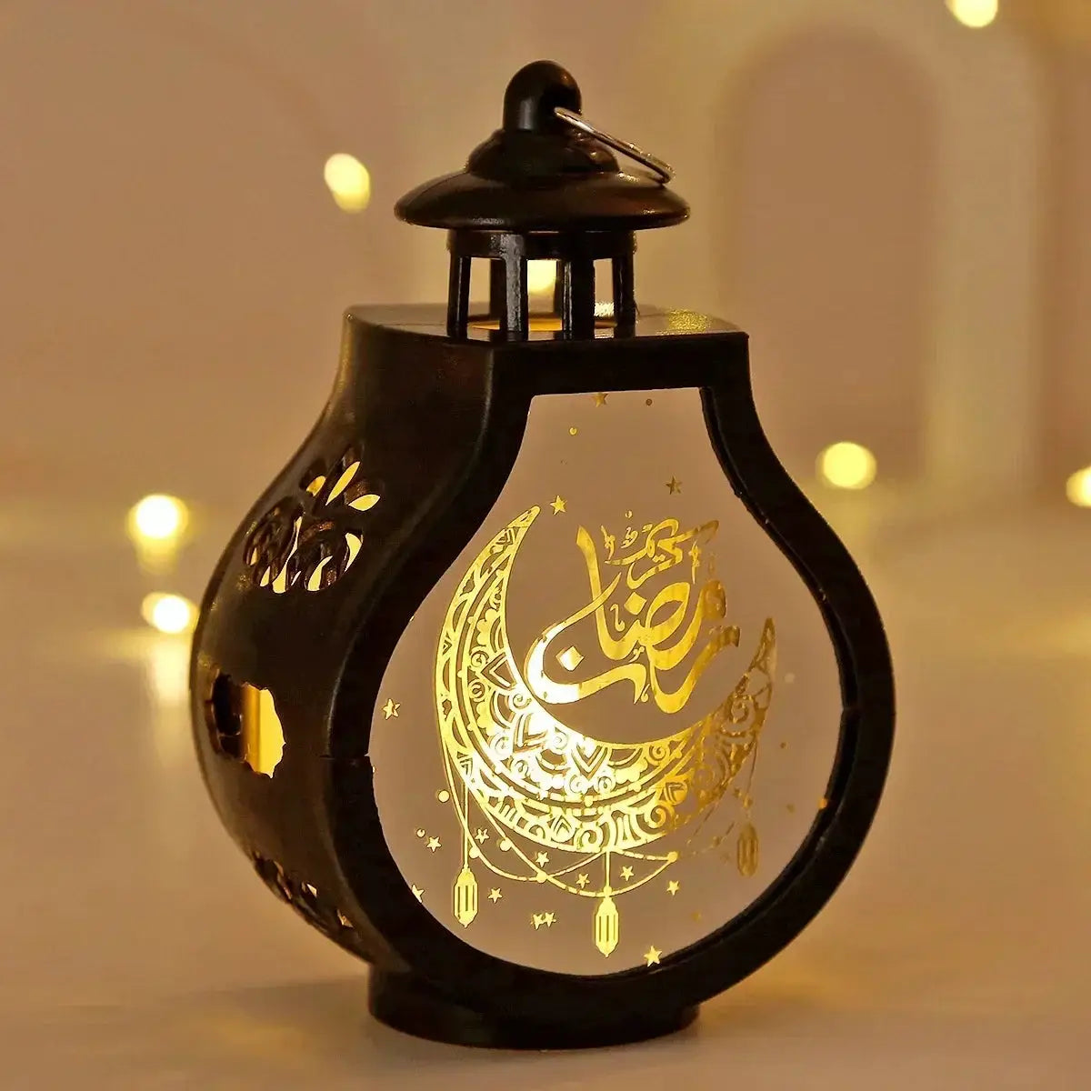 Candlestick - LED Star Moon Style White by House Of Avana