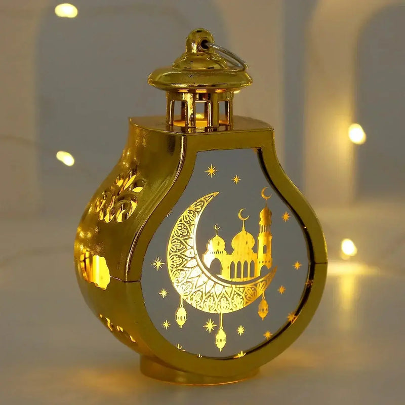 Candlestick - LED Star Moon Style White by House Of Avana