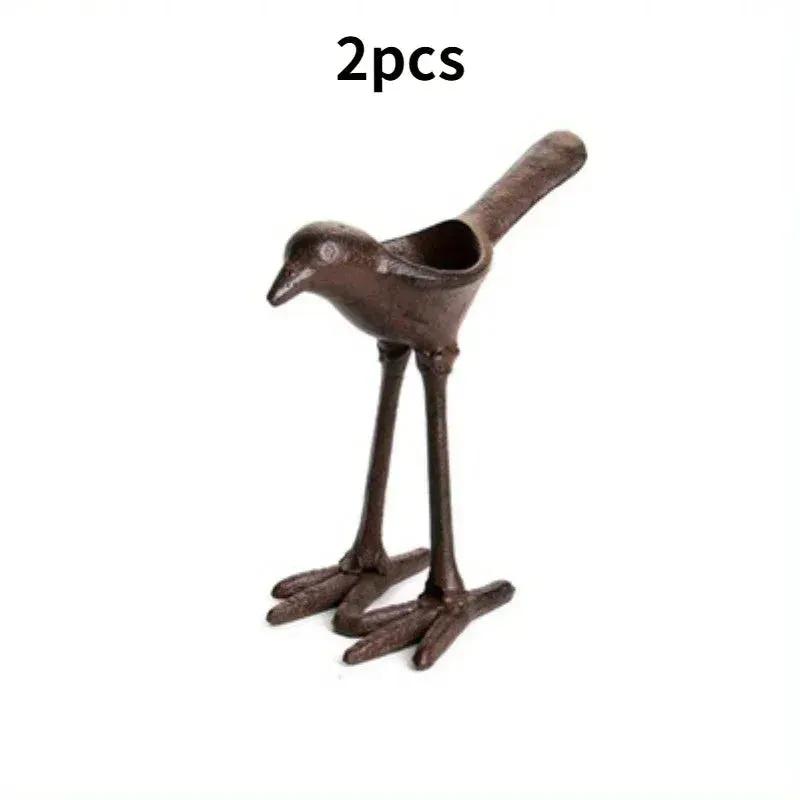 Candlestick - Retro Cast Iron 2PCS by House Of Avana