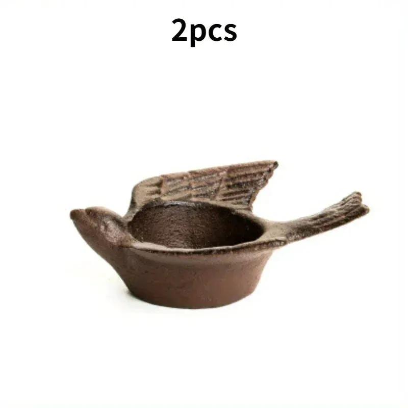 Candlestick - Retro Cast Iron 2PCS by House Of Avana