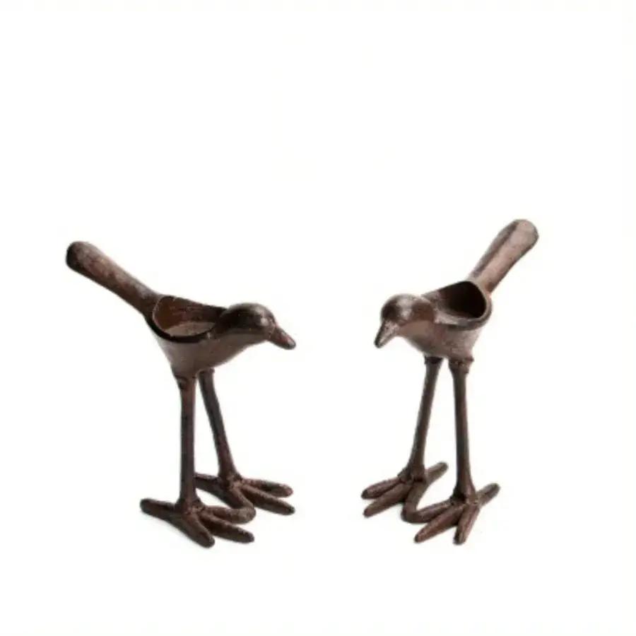 Candlestick - Retro Cast Iron 2PCS by House Of Avana