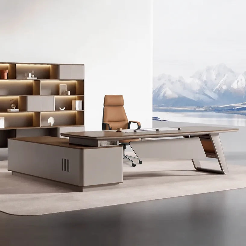 Canmore · Modern L-Shaped Executive Desk, photo 2 of 9