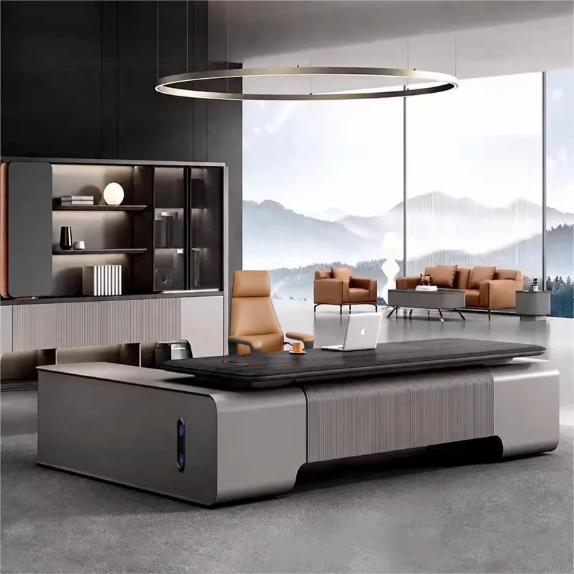 Canon · Modern L-Shaped Executive Desk, photo 2 of 14