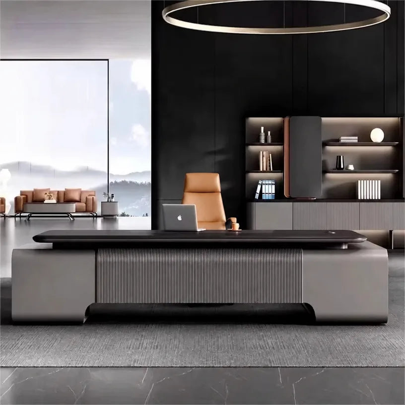 Canon · Modern L-Shaped Executive Desk, photo 5 of 14